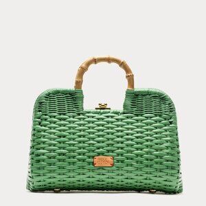 Frances Valentine Buzzy Basket in Green
